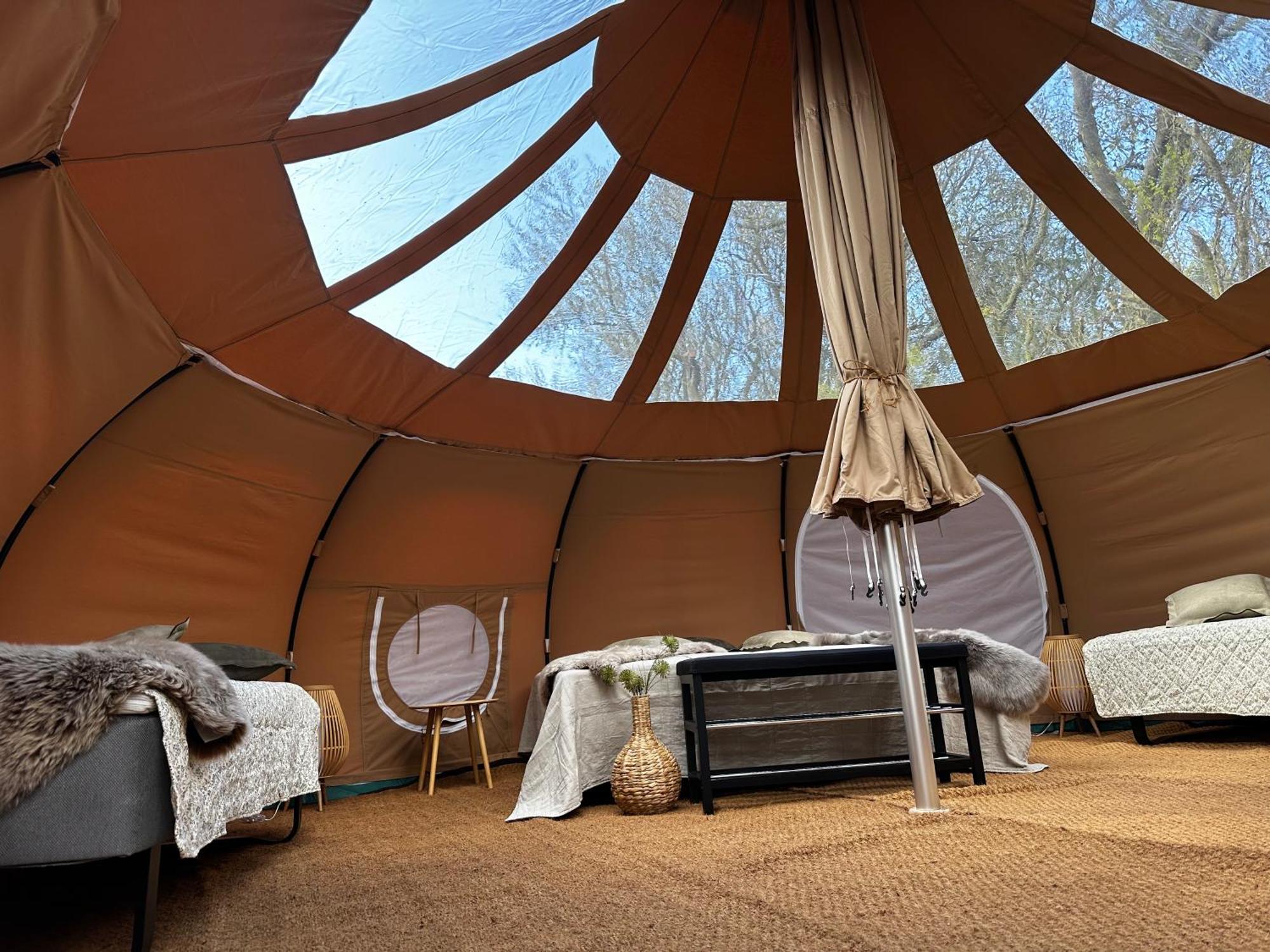 Romantik Luxus Glamping 2 Idestrup Exterior photo