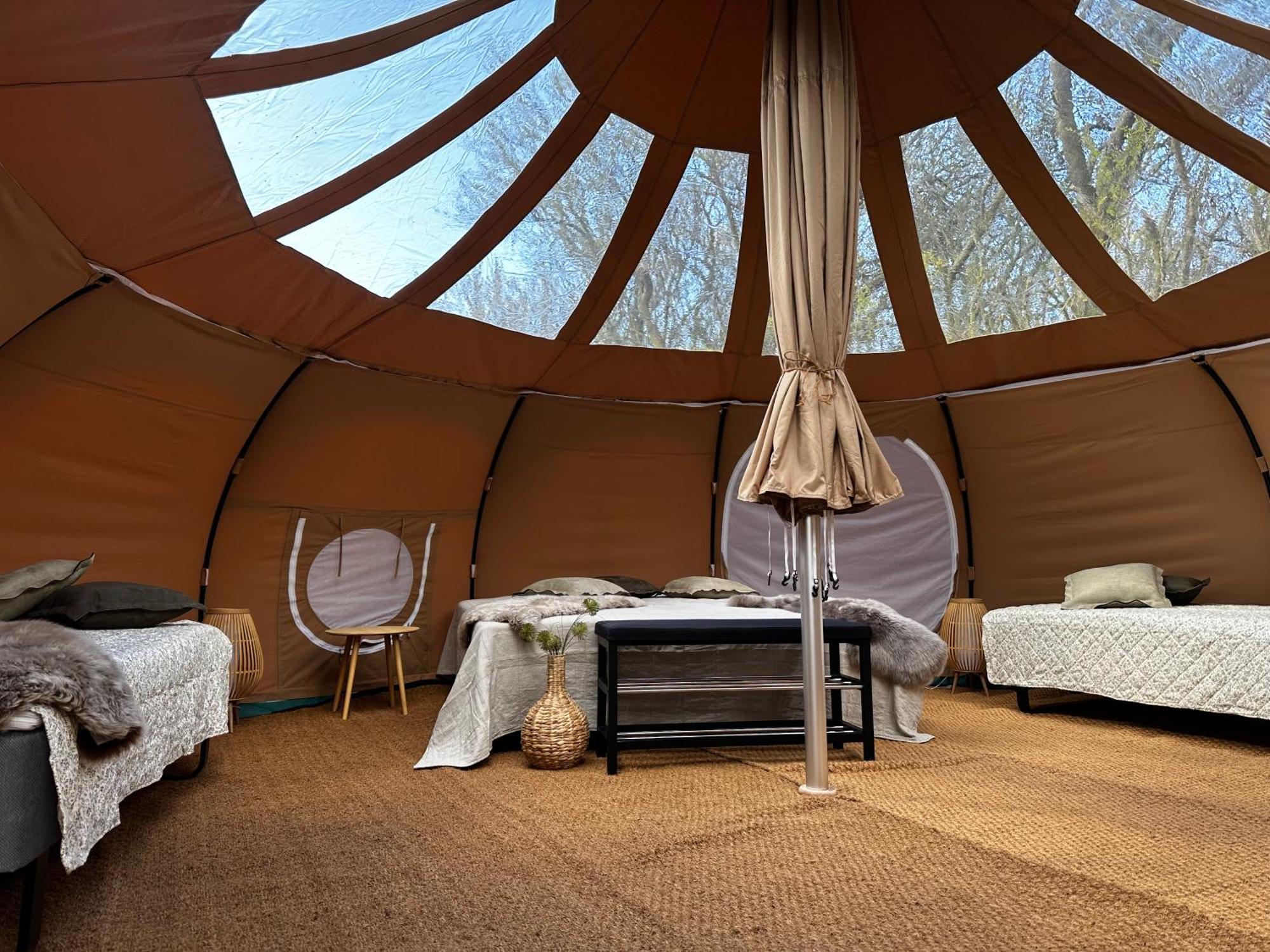Romantik Luxus Glamping 2 Idestrup Exterior photo